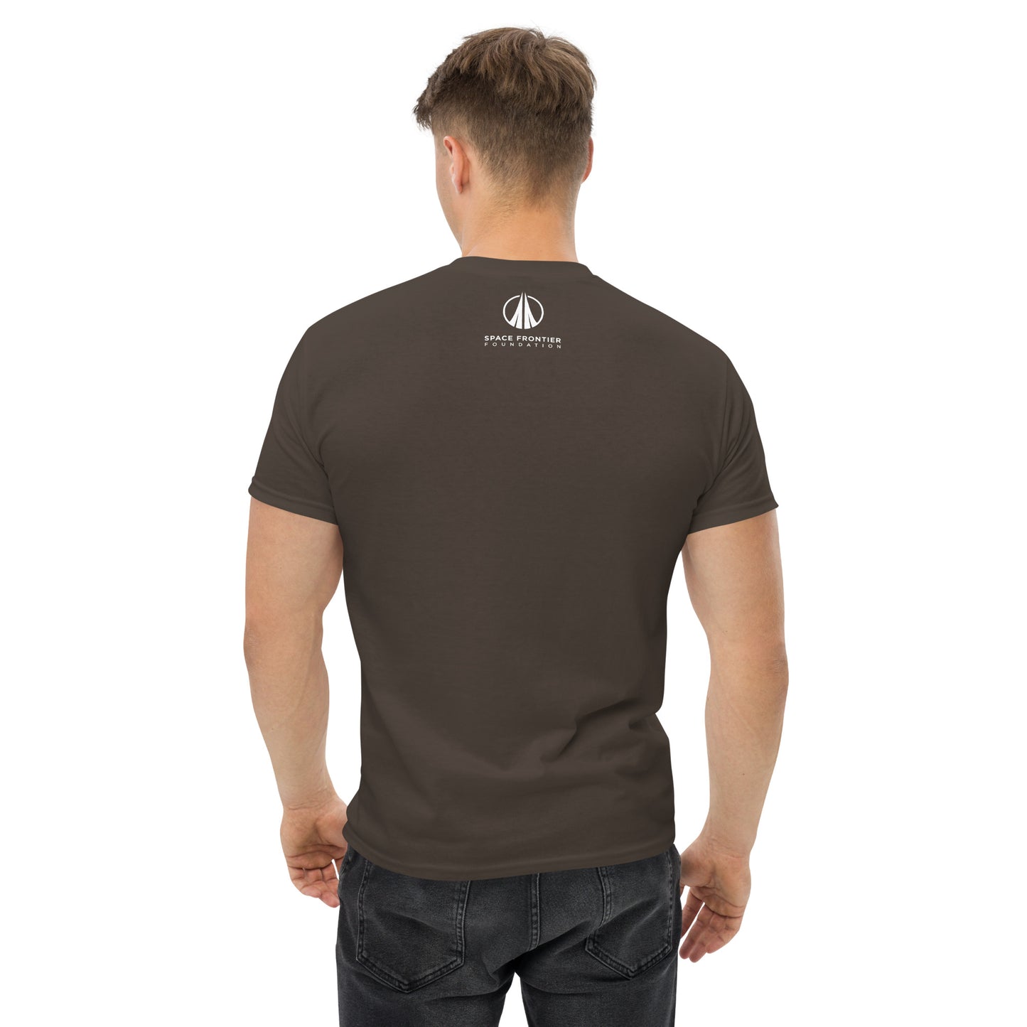 Classic Men's T-Shirt with small Foundation Logo