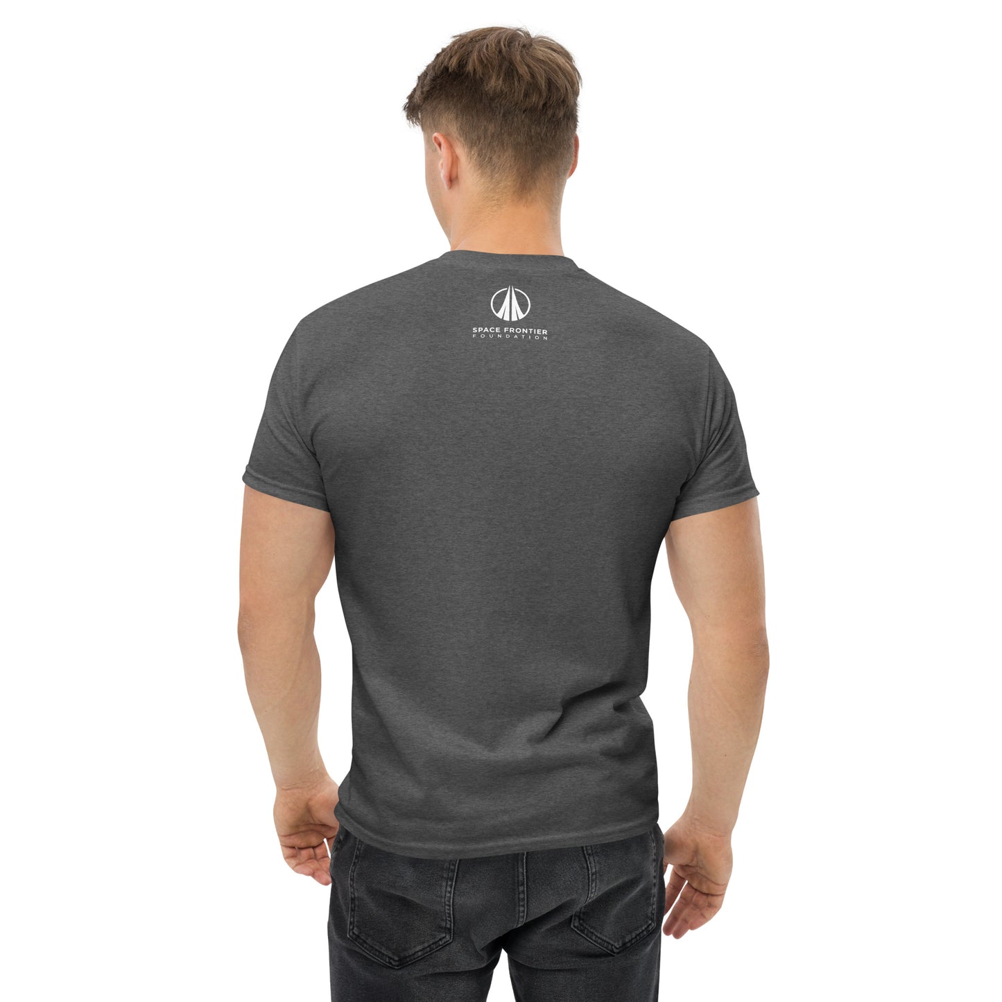 Classic Men's T-Shirt with small Foundation Logo
