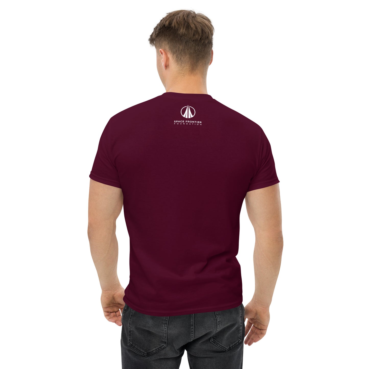 Classic Men's T-Shirt with small Foundation Logo