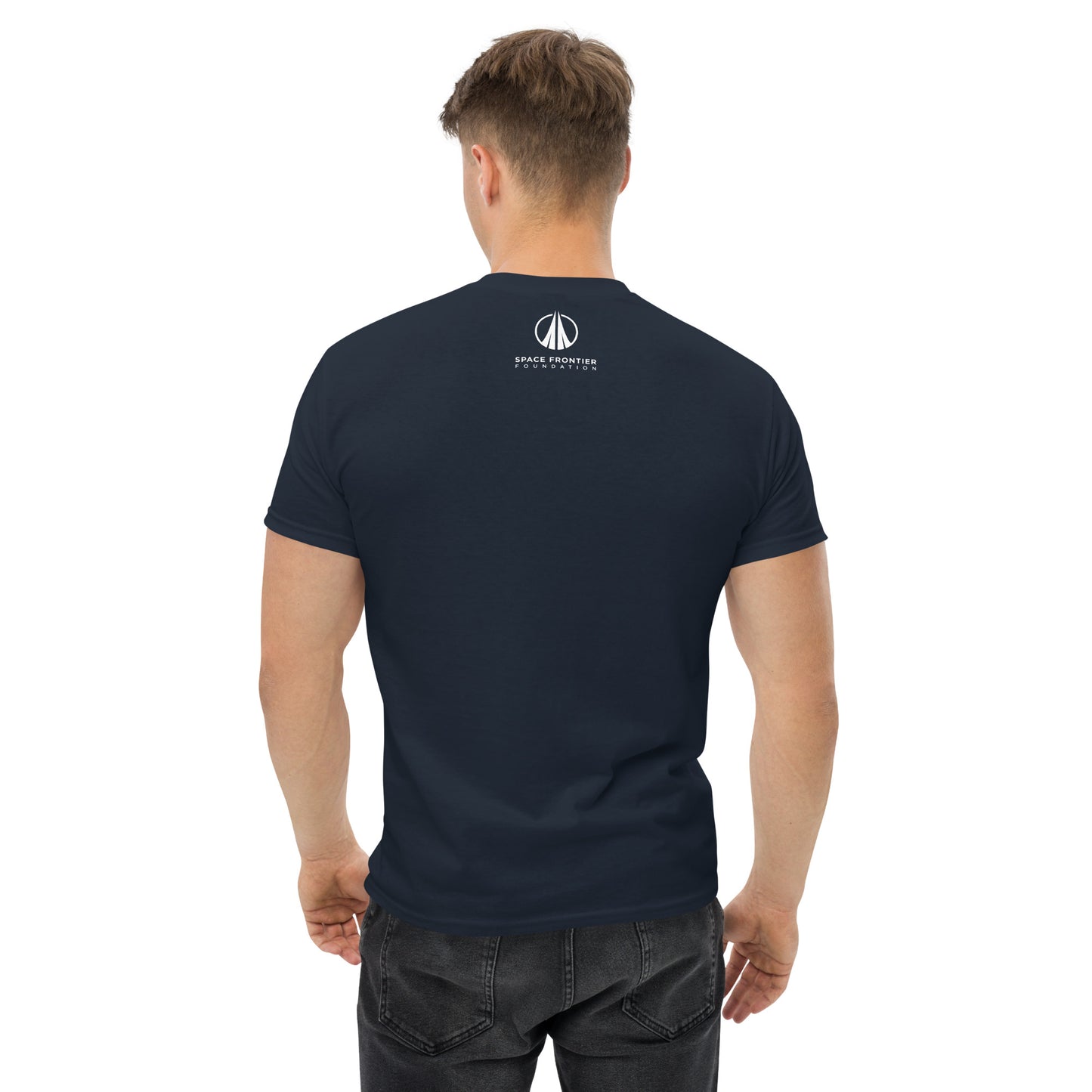 Classic Men's T-Shirt with small Foundation Logo