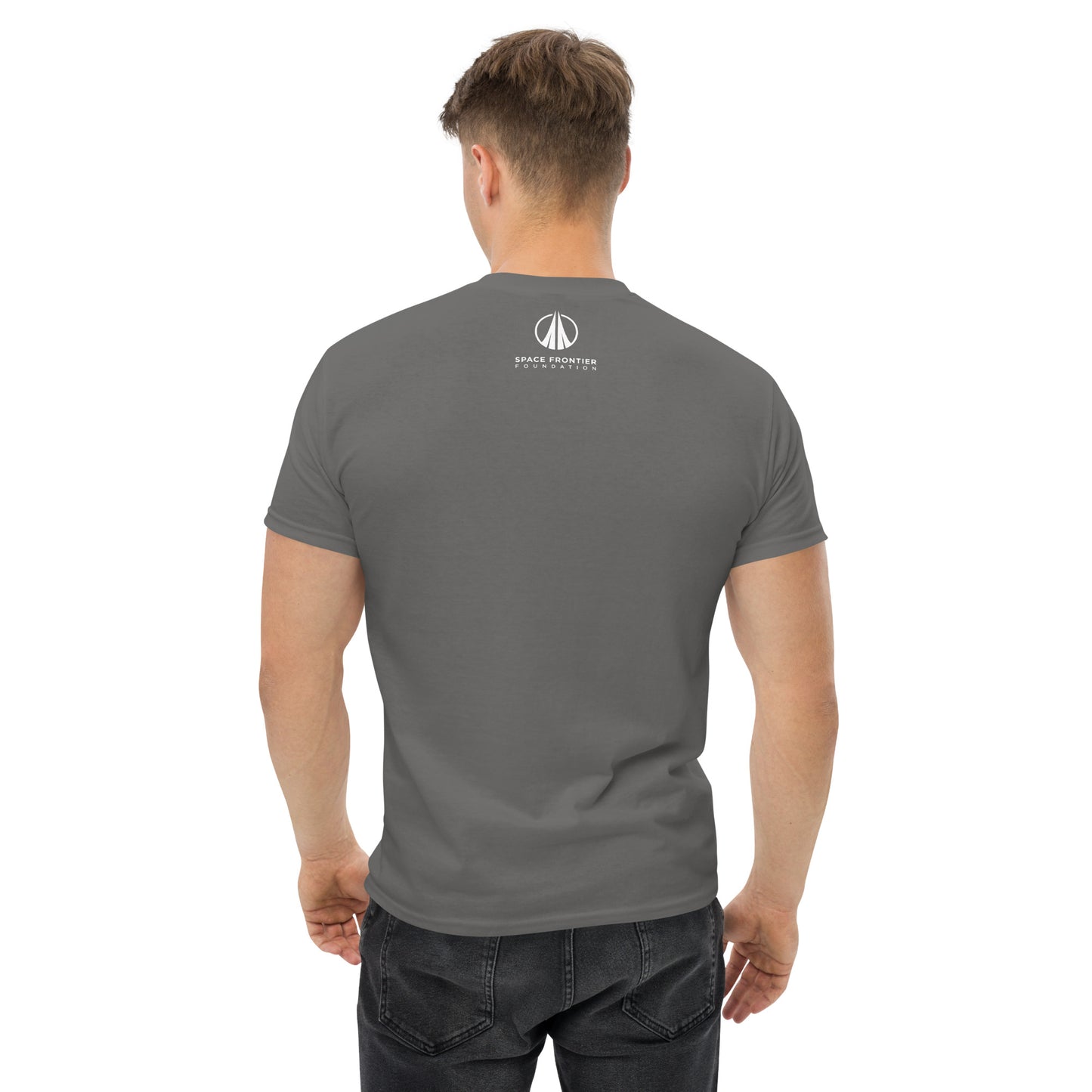 Classic Men's T-Shirt with small Foundation Logo